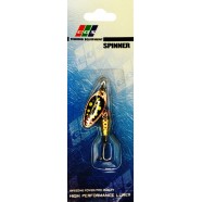 Блешня для риболовлі, обертова, EOS S0029D, вага 5г, колір GS323002